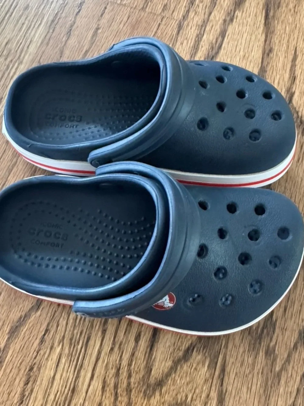 Crocs C6 Navy Blue Toddler Shoes